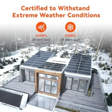 RICH SOLAR 200W High Efficiency Solar Panel for RV