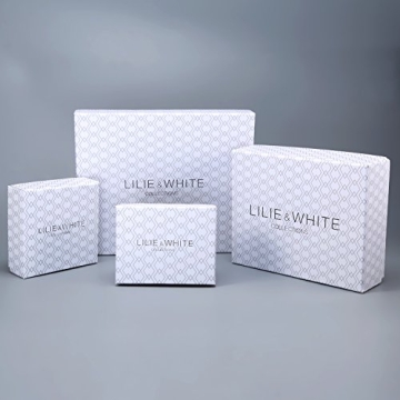 LILIE&WHITE Round Curved Drop Earrings With Radiant Golden Discs For Women