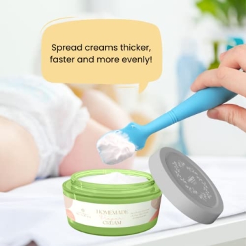 4 Pack Silicone Baby Diaper Cream Brush Applicator