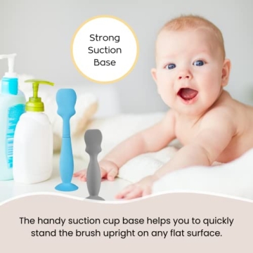 4 Pack Silicone Baby Diaper Cream Brush Applicator