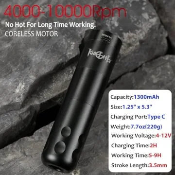 All-In-One Wireless Tattoo Kit for Professionals