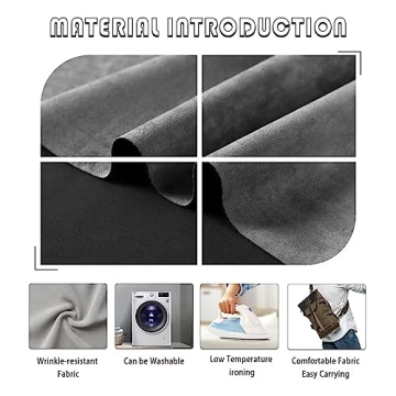 ABLIN 7x5ft Silver Backdrop for Events and Photography