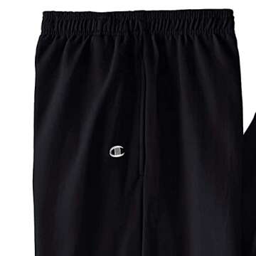 Champion Big and Tall Sweatpants for Men – Heavyweight Men’s Fleece Joggers Sweatpants Black