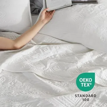 Bedsure Boho Quilt Set - Soft, Stylish, All Seasons