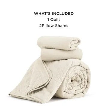 Bedsure Boho Quilt Set - Soft, Stylish, All Seasons