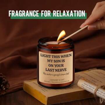 GSPY Candles - Fun Gifts for Daughter in Law, Bride