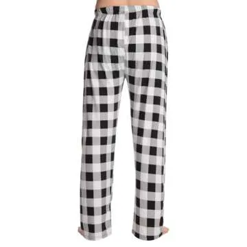 Soft Men's Polyspandex Pajama Pants with Pockets
