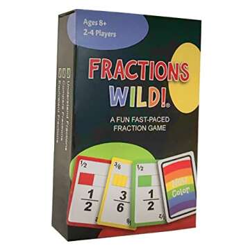 Fractions Wild - The Fun and Strategic Math Game for Kids and Families!