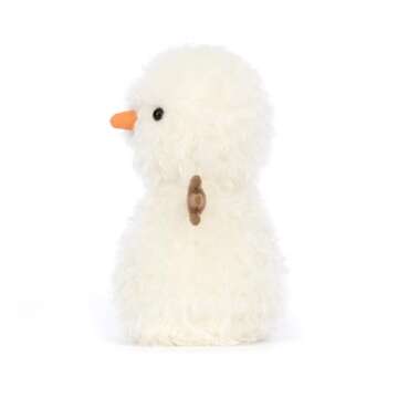 Jellycat Little Snowman Stuffed Toy, 7 inches | Snowman Plush | Classic Children's Toy Décor