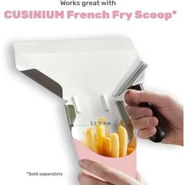 CUSINIUM 50-Pack Pink French Fry Cups for All Occasions