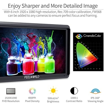 FEELWORLD FW568 5.5 inch DSLR Camera Field Monitor