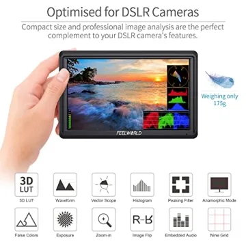 FEELWORLD FW568 5.5 inch DSLR Camera Field Monitor