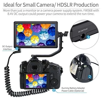 FEELWORLD FW568 5.5 inch DSLR Camera Field Monitor
