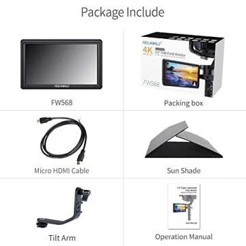FEELWORLD FW568 5.5 inch DSLR Camera Field Monitor