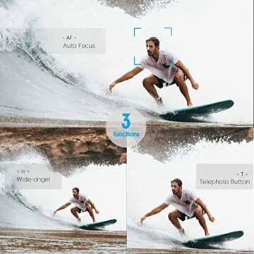 AODELAN BR-E1A Wireless Remote for Canon Cameras