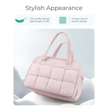 BAGSMART Gym Bag Stylish Travel Duffle for Women