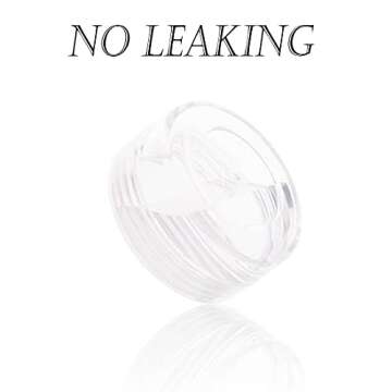 ZEJIA 5 Gram Sample Containers for Makeup and Travel