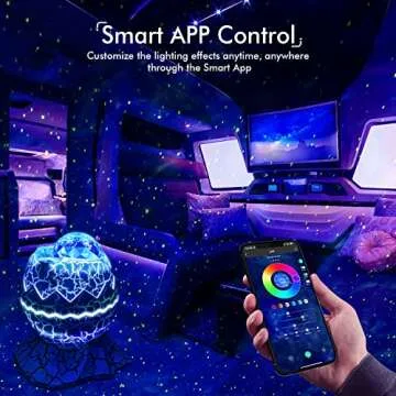 Rossetta Star Projector - 4-in-1 Galaxy Projector with Bluetooth