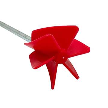 Edward Tools Paint Mixer Drill Attachment - Helix Mixer for 1 Gallon of Paint Epoxy, Resin, Silicone...