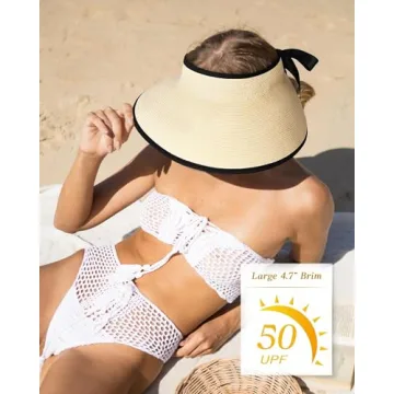 Camptrace Women's UPF 80+ Sun Hat - Packable and Stylish