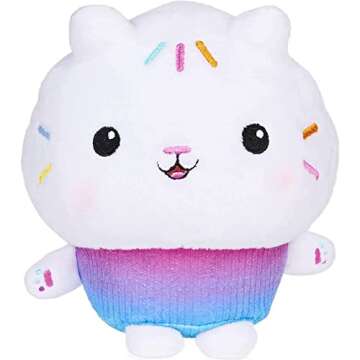 GUANKE Pillow Cat Soft Plush Toy Ideal for Kids