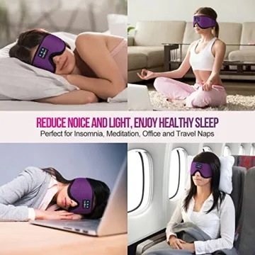 MUSICOZY 3D Bluetooth Sleep Headphones Comfort Side Sleepers