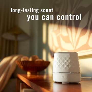 Febreze PLUG Scent Booster Starter Kit, Oil Diffuser, Air Freshener Plug In, Continuous Scent Device...