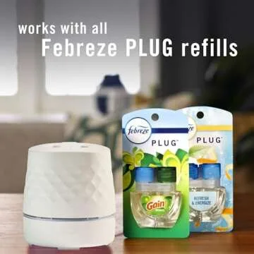 Febreze PLUG Scent Booster Kit, Strong Air Freshener