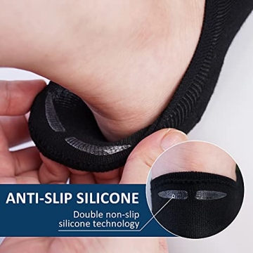 Ordenado Women's 6 Pairs No Show Casual Socks Multipack