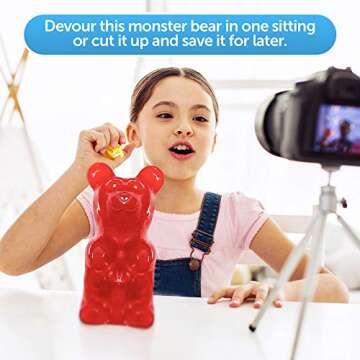 World's Largest Gummy Bear - 5 Pounds - 40 Flavors Available