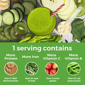 Orgain Vegan Protein Powder + Greens - 21g Plant Protein