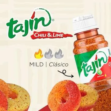 Snack Club Sweet and Spicy Tajin Peach Rings