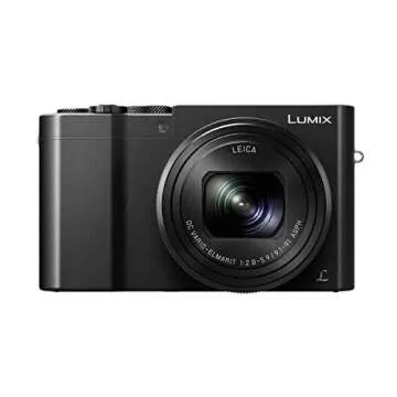 Panasonic LUMIX ZS100 4K Digital Camera, 20.1 Megapixel 1-Inch Sensor 30p Video Camera, 10X LEICA DC VARIO-ELMARIT Lens, F2.8-5.9 Aperture, HYBRID O.I.S. Stabilization, 3-Inch LCD, DMC-ZS100K (Black)