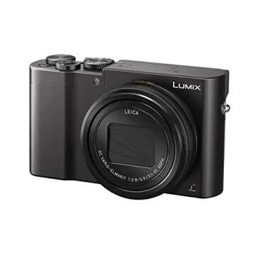 Panasonic LUMIX ZS100 4K Digital Camera, 20.1 Megapixel 1-Inch Sensor 30p Video Camera, 10X LEICA DC VARIO-ELMARIT Lens, F2.8-5.9 Aperture, HYBRID O.I.S. Stabilization, 3-Inch LCD, DMC-ZS100K (Black)