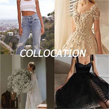 VIMISAOI High Block Heel Sandals for Weddings & Events