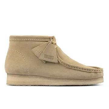 Clarks Wallabee Suede Chukka Boot Maple Size 11 Premium Comfort