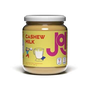 Cashew & Almond Milk Unsweetened Plain Concentrate by JOI - 2-Pack x 27 Servings - Vegan, Kosher, Sh...