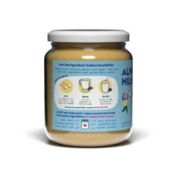 Cashew & Almond Milk Unsweetened Plain Concentrate by JOI - 2-Pack x 27 Servings - Vegan, Kosher, Shelf Stable, Keto-Friendly, Dairy Free, & Fat Free Milk - Almond Milk Powder Substitute, Coffee & Plant Milk Creamer