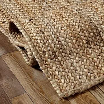 Stylish 8x10 Jute Accent Rug for Every Home