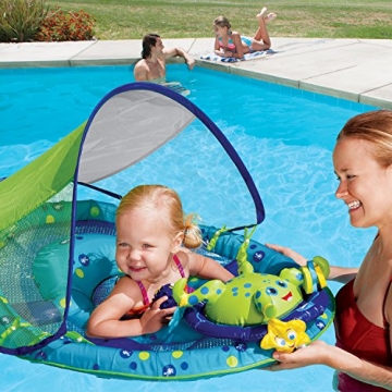 Ultimate Baby Pool Float with Canopy & UPF Protection