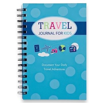 Kahootie Co Travel Journal for Kids - Document Adventures in Style