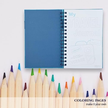 Kahootie Co Kids Travel Journal - Capture Fun Family Memories