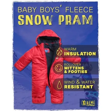 iXtreme Baby Snowsuit for Winter Adventures - Red