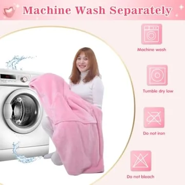 Waitu Wearable Blanket Hoodie in Bright Pink for All Ages