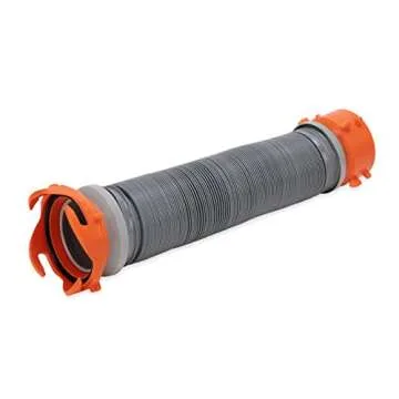 Camco Rhino RV Tote Tank Accessory Kit - Features Assortment of Rhino Tote Tank Accessories - Includes Steel Tow Adapter, 3-Foot Sewer Hose & More (39021)