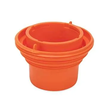 Camco Rhino RV Tote Tank Accessory Kit - Features Assortment of Rhino Tote Tank Accessories - Includes Steel Tow Adapter, 3-Foot Sewer Hose & More (39021)