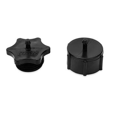 Camco Rhino RV Tote Tank Accessory Kit - Features Assortment of Rhino Tote Tank Accessories - Includes Steel Tow Adapter, 3-Foot Sewer Hose & More (39021)