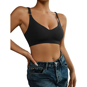 Comfortable Seamless Padded Bralettes for Everyday Use