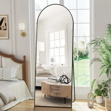 ZMYCZ Arched Floor Mirror - Premium 56x20 Full Length Design