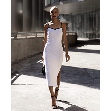 Stunning Women's Bodycon Dress with Sweetheart Neckline